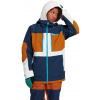 pánska zimná bunda BURTON FROSTNER JK Dress Blue/True Penny/Stout White L + doprava zdarma