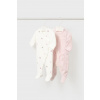 Dupačky pre bábätká Mayoral Newborn 2-pak 2706.2H.Newborn.9BYA ružová 70