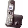 Panasonic KX-TG6811 DECT, GAP bezdrátový analogový telefon handsfree mocca