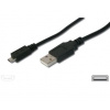 PremiumCord Kábel micro USB, A-B 2m ku2m2f