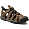 Sandále Keen Clearwater CNX Leather M Dark Earth/Black 44,5