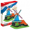 CubicFun 3D puzzle Holandský větrný mlýn 71 ks
