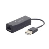 GEMBIRD NIC-U2-02 USB sitovka 100/10 externí karta, USB ethernet adapter síťová karta