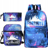Batoh set ceruzky puzdro Fortnite midas vzory (SET BATOH TAŠKA PENCASE FORTNITE MIDAS VZORY)