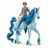 Schleich Bayala 70718 Figurka Aryon na jednorožcovi