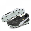 Puma KING Cup FG Football Boots Black/White 9 (43)