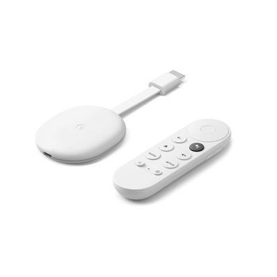 Google Chromecast 4K s Google TV - Biely (Snow) (GA01919-US-931)