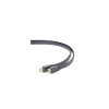 PremiumCord HDMI High Speed Ethernet plochý kabel, zlacené konektory, 5m kphdmep5
