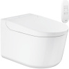 GROHE Sensia závesný elektronický bidet s keramikou, Triple Vortex, 387 x 610 mm, alpská biela, s povrchovou úpravou HyperClean, 36507SH0