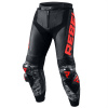 Kožené nohavice REBELHORN REBEL BLACK / FLO RED 46