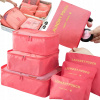 ORGANIZÉR CESTOVNÝ SET DO KUFRU TAŠKY SKRINE KOZMETICKÁ TAŠKA PÚZDRO 6KS