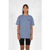 MJG Heavy Oversized Tee Ladies - FEARLESS FLIGHT - vintageblue M