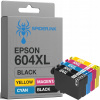 5x atrament do tlačiarne EPSON 604XL MULTIPACK XP-2200 XP-2205 XP-3200 XP-3205