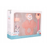 Stor Disney Baby 4 dielny darčekový set Minnie Mouse fľaša hryzátko cumlík a držiak 13108
