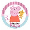 JEDLÝ OBRÁZOK NA TORTU Prasiatko Peppa PERSONALIZOVANÝ