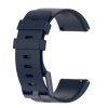 BStrap Silicone pre Fitbit Versa/Versa 2 dark blue, veľkosť L STR00152