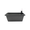 Prosperplast Kvetináč TUBUS Case Beton 600x324x300 mm betón