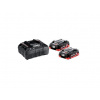 Metabo - Súprava 4A nabíjačky a 2x aku 18 V LiHD 4,0 Ah 685163000