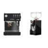 Ascaso Steel DUO PID, Black&Wood + Eureka Mignon Perfetto, CR black