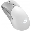 ASUS ROG Gladius 3 Wireless AimPoint (90MP02Y0-BMUA10) USB / WiFi (USB prijímač) / Bluetooth / Optická (36000 dpi) / Skrolovacie koliesko / Biela