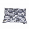 Lex & Max Luxusný poťah na vankúš pre psa Lex & Max Army 100 x 70 cm | šedý