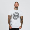 GymBeam Pánske tričko Walk in Strong White