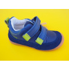 Detské kožené topánky D.D.Step S063 - 51483 royal blue BAREFOOT