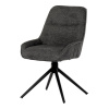 Autronic, Jedálenská stolička, sivá, látka, HC-535 GREY2