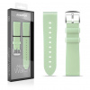 Řemínek silikonový ALIGATOR 18mm, pistáciový