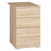 Casarredo Kontajner pod písací stôl POPPY dub sonoma