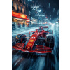 CUKROVÁ TLAČ Opłatek na Tort Cukrová hmota Formula Ferrari SF-24 + MENO