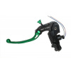ACCOSSATO Clutch master cylinder ready to brake ACCOSSATO 16x16 with green folding lever (nut + lever)