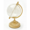 Globe Glass Golden Decoration Glamour Decotion 27 cm (Globe Glass Golden Decoration Glamour Decotion 27 cm)