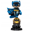 Figúrka Batman Mini Co. - Batman on Bat-Signal (Blue Variant) 15 cm