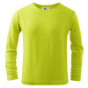 Malfini Long Sleeve 160 Detské tričko 121 limetková 158