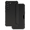 TopQ Puzdro Razor Carbon Book pre Samsung Galaxy S24 Ultra čierne