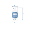 UFI Palivový filter 31.010.00