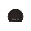 Arena Classic Silicone Junior Cap Black/Silver (6-12 rokov)