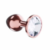 Plug-Butt Plug Diamond Moonstone Shine L Rose Gold - Lola Games Diamond Moonstone Shine L análny kolík