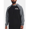 Under Armour Pánska mikina UA Rival WM Colorblock HD Čierna XL