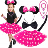 Kostým na karneval Minnie Mouse univerzálny 7 ks
