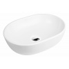 Oltens Hamnes umývadlo 47.5x34 cm oválny pultové umývadlo biela 40309000