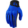 ICON rukavice ANTHEM 2 black/blue - 2XL