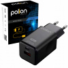 Rýchla nabíjačka nabíjačka POLION USB-C USB-A 45W GaN PD QC 3.0 pre telefón