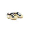 Old Soles Runski Baby - Cream Navy Veľkosť: 17