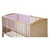 Wilsondo Mantinel do postieľky Oto - ružová