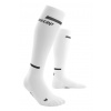 CEP Compression Run Socks Tall běžecké podkolenky 4.0 pánské Barva: Bílá, Velikost: III