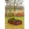 Vyvýšený záhon VIVO 1012 74 x 148 x 36 cm Corten