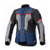 Bunda BOGOTA PRO DRYSTAR, ALPINESTARS (tmavě modrá/černá/červená) 2024 Velikost: XL