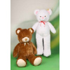 KinderPlay Veľký plyšový medveď Biely 160 cm